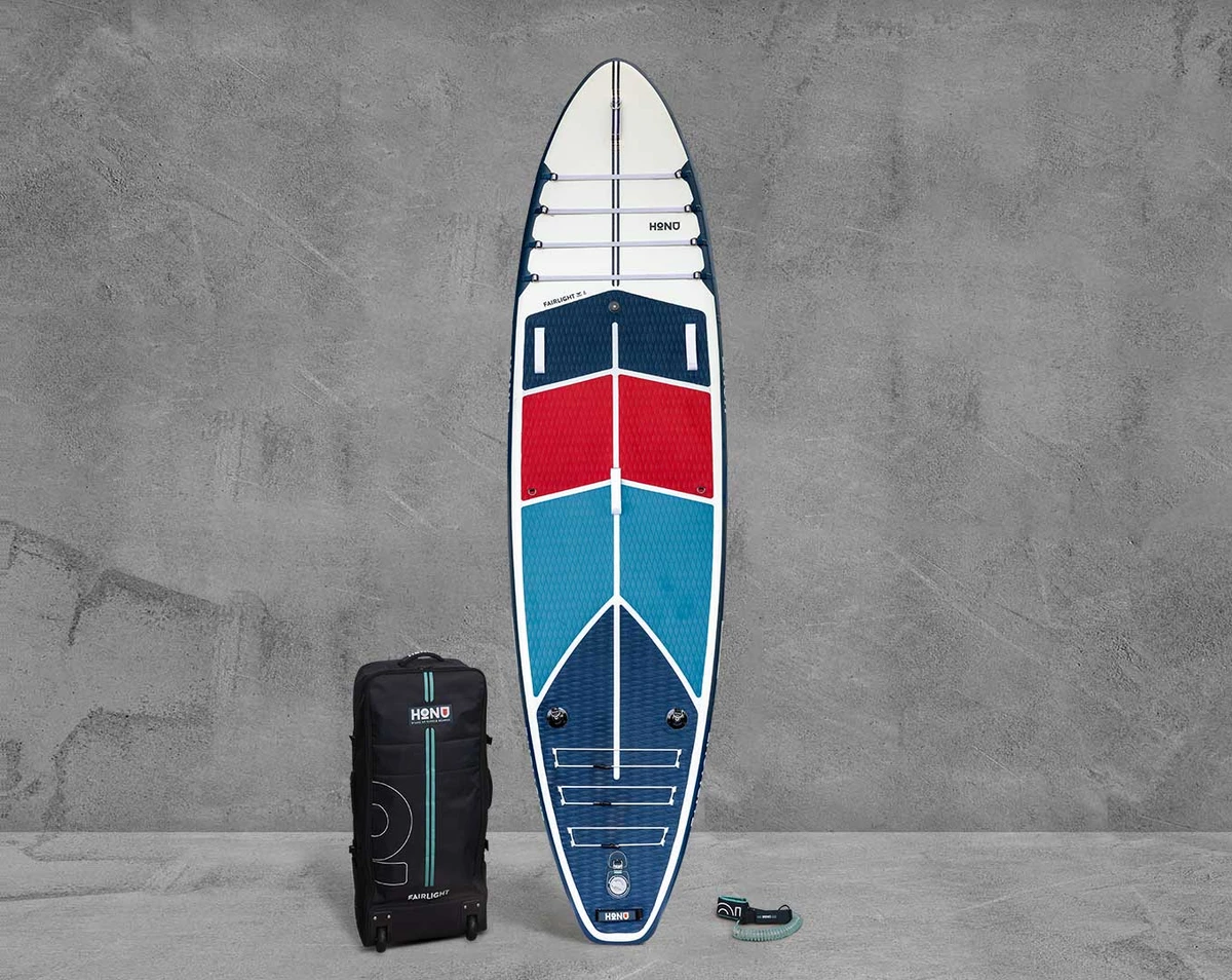 Honu Fairlight paddleboard in the Dawn Patrol colourway