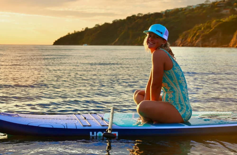 Honu paddleboarding lifestyle photograph